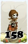 A Dofus character, Sram-Air, by level 158