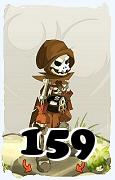 Um personagem do jogo Dofus, Sram-Ar, de nivel 159