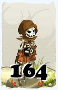 Un personnage du jeu Dofus, Sram-Air, au niveau 164