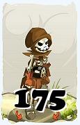 Um personagem do jogo Dofus, Sram-Ar, de nivel 175