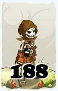 Um personagem do jogo Dofus, Sram-Ar, de nivel 188