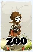 Um personagem do jogo Dofus, Sram-Ar, de nivel 200