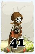 Um personagem do jogo Dofus, Sram-Ar, de nivel 41