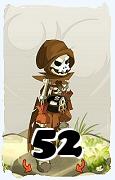 Um personagem do jogo Dofus, Roublard-Ar, de nivel 52