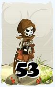 Um personagem do jogo Dofus, Sram-Ar, de nivel 53