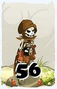 A Dofus character, Sram-Air, by level 56