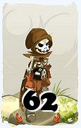 Um personagem do jogo Dofus, Sram-Ar, de nivel 62