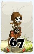 Um personagem do jogo Dofus, Sram-Ar, de nivel 67