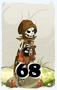 Um personagem do jogo Dofus, Sram-Ar, de nivel 68