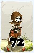 Um personagem do jogo Dofus, Sram-Ar, de nivel 72