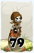 Um personagem do jogo Dofus, Sram-Ar, de nivel 79