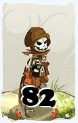 Um personagem do jogo Dofus, Sram-Ar, de nivel 82