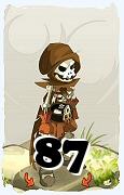 Um personagem do jogo Dofus, Sram-Ar, de nivel 87