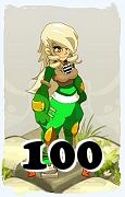 Um personagem do jogo Dofus, Steamer-Ar, de nivel 100