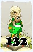 Um personagem do jogo Dofus, Steamer-Ar, de nivel 132