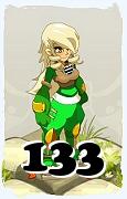 Um personagem do jogo Dofus, Cra-Ar, de nivel 133