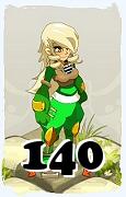 A Dofus character, Iop-Air, by level 140