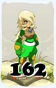 Um personagem do jogo Dofus, Cra-Ar, de nivel 162