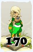 Um personagem do jogo Dofus, Steamer-Ar, de nivel 170