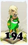 A Dofus character, Sadida-Air, by level 194