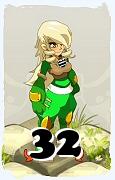 A Dofus character, Feca-Air, by level 32