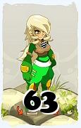 Um personagem do jogo Dofus, Steamer-Ar, de nivel 63