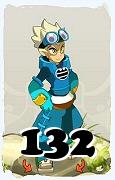 Um personagem do jogo Dofus, Steamer-Ar, de nivel 132