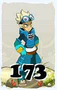 A Dofus character, Rogue-Air, by level 173