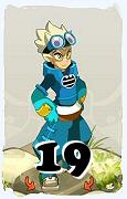 A Dofus character, Iop-Air, by level 19