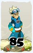 Um personagem do jogo Dofus, Steamer-Ar, de nivel 85