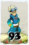 Um personagem do jogo Dofus, Steamer-Ar, de nivel 93