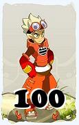 Um personagem do jogo Dofus, Steamer-Ar, de nivel 100