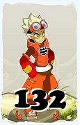 Um personagem do jogo Dofus, Steamer-Ar, de nivel 132