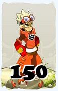 Um personagem do jogo Dofus, Steamer-Ar, de nivel 150