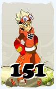 A Dofus character, Iop-Air, by level 151