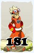 A Dofus character, Iop-Air, by level 181