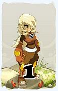 Um personagem do jogo Dofus, Steamer-Ar, de nivel 1