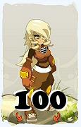 A Dofus character, Sadida-Air, by level 100