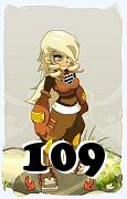 Um personagem do jogo Dofus, Sacrier-Ar, de nivel 109