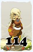 Um personagem do jogo Dofus, Steamer-Ar, de nivel 114