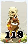 A Dofus character, Sram-Air, by level 118