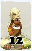 A Dofus character, Osamodas-Air, by level 12