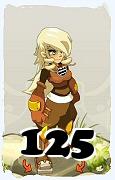 Um personagem do jogo Dofus, Steamer-Ar, de nivel 125