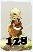 Un personaggio del gioco Dofus, Steamer-Aria, al livello 128