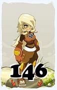 Un personnage du jeu Dofus, Xélor-Air, au niveau 146