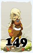 Un personaggio del gioco Dofus, Steamer-Aria, al livello 149