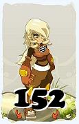 Um personagem do jogo Dofus, Steamer-Ar, de nivel 152