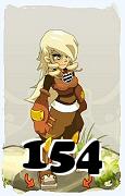 Um personagem do jogo Dofus, Steamer-Ar, de nivel 154