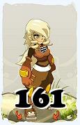 Un personaggio del gioco Dofus, Steamer-Aria, al livello 161