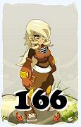 Un personaggio del gioco Dofus, Steamer-Aria, al livello 166